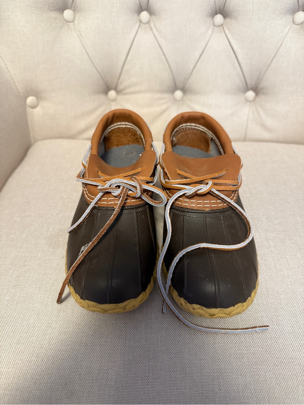 LL Bean - Women's Rubber Mocs Bean Boots - 6